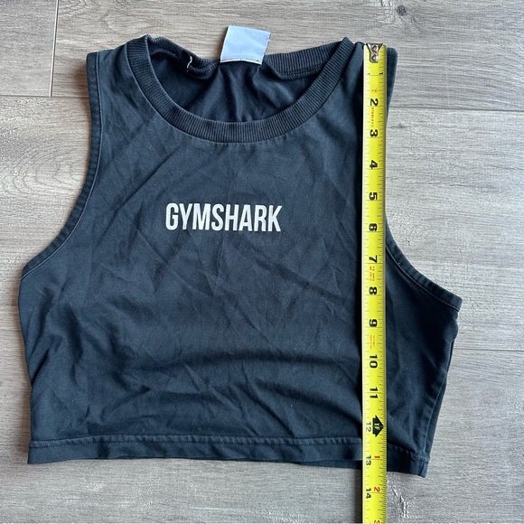 EUC Gymshark cropped tank top - size small - Picture 2 of 4